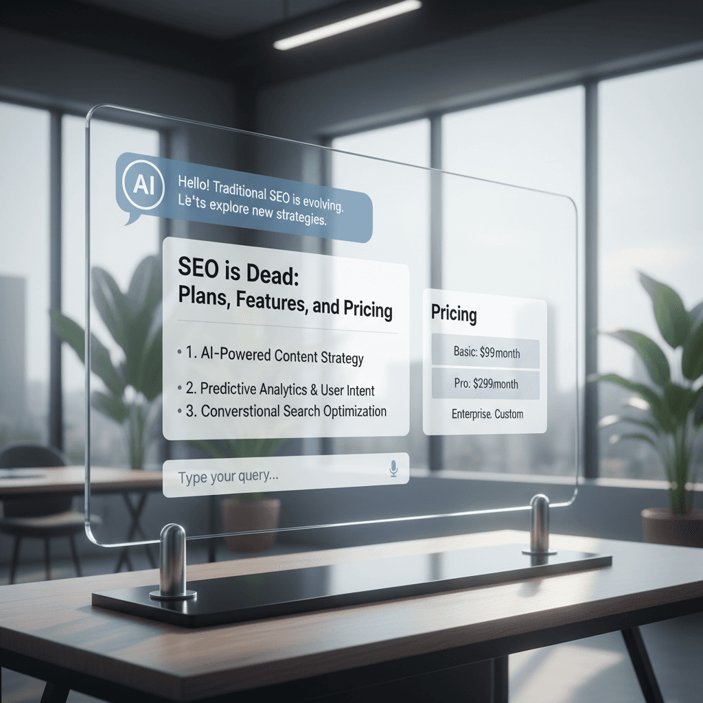 SEO is Dead: Plans, Features, and Pricing